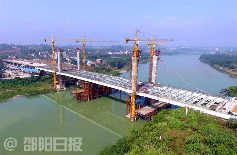 邵阳桂花大桥最新进度，迈向雄伟壮丽的未来之桥