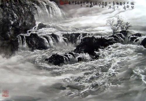 曾刚最新山水技法视频，展现画中温情日常